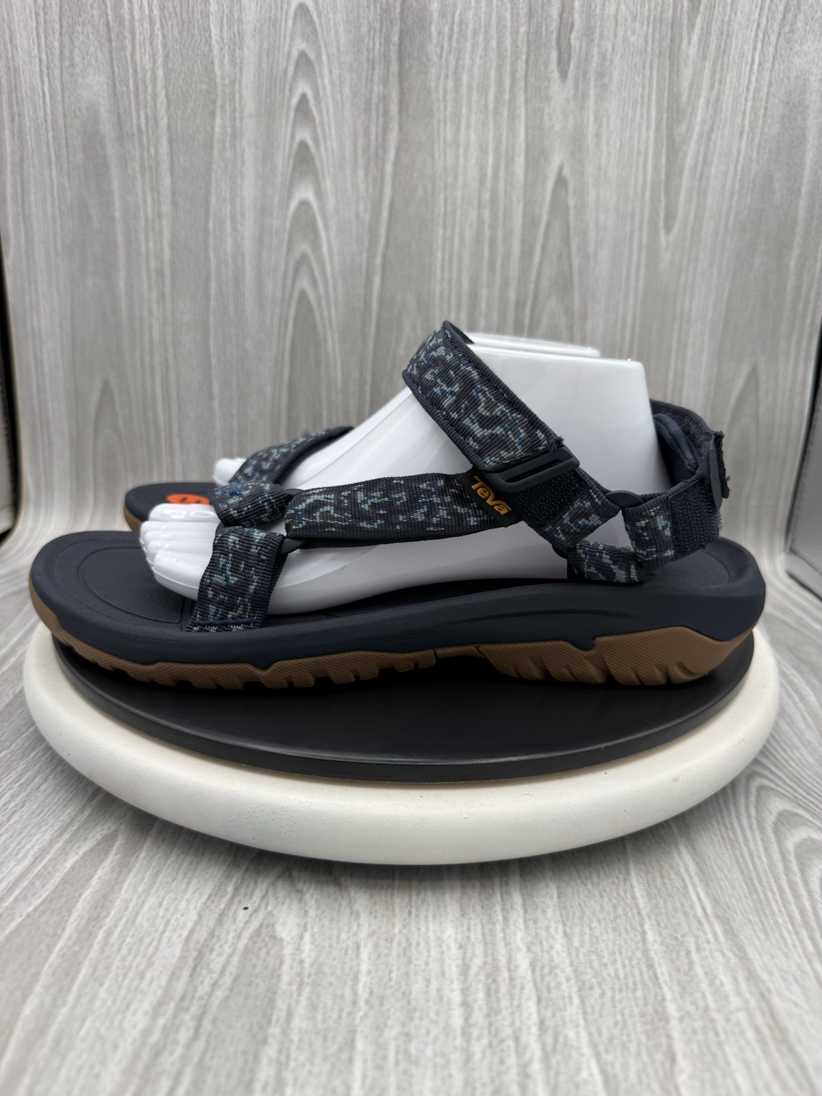 Teva Hurricane XLT2 Mens Size 11 Blue Camo Quick Dry Hiking Vegan Sandals Shoes