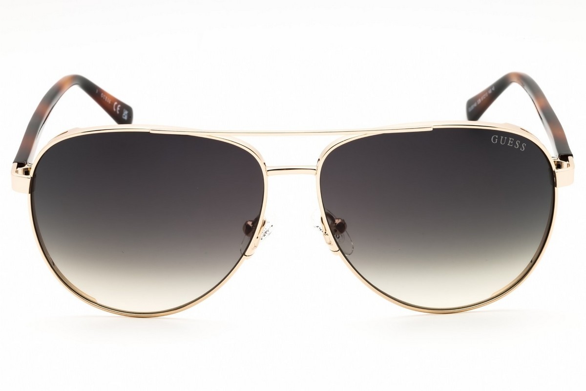 GUESS GU00140-32B-61 Sunglasses Size 61mm 140mm 13mm gold Men NEW