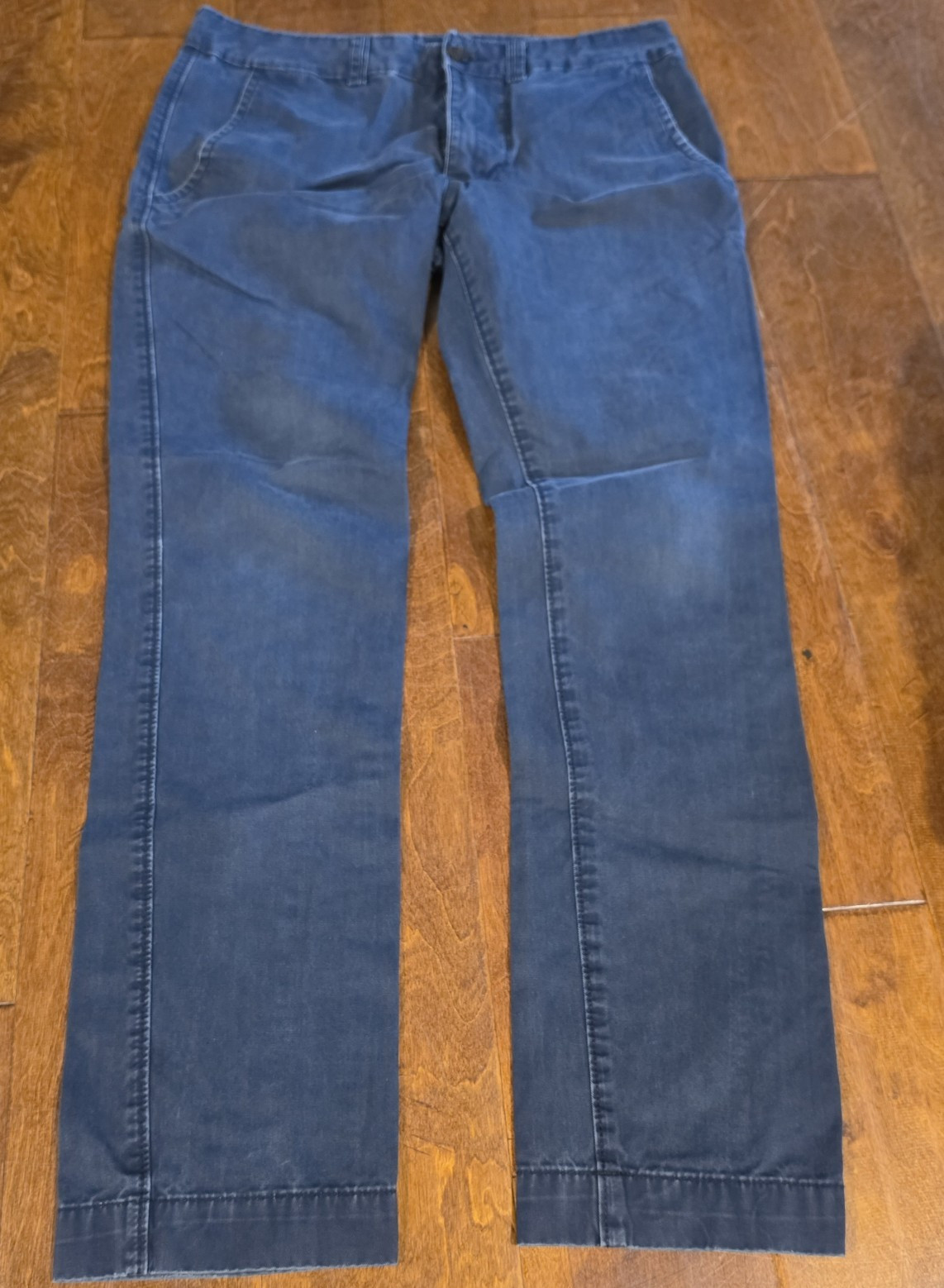 Aéropostale Blue Twill Chino Pants Men’s 29 Waist Slim Fit Straight Leg