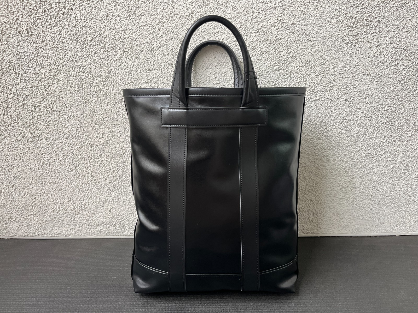 Comme des Garcons Homme Deux Eco-Leather Tote Black DOK20205111