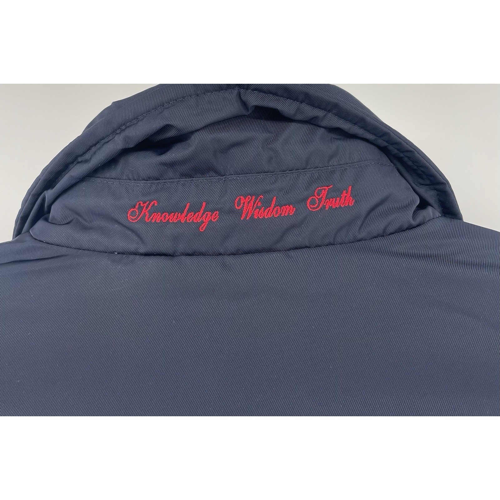 Robert Graham Car Coat Men 2XL Navy Blue Quilted Floral Lining Luxury NWT $275