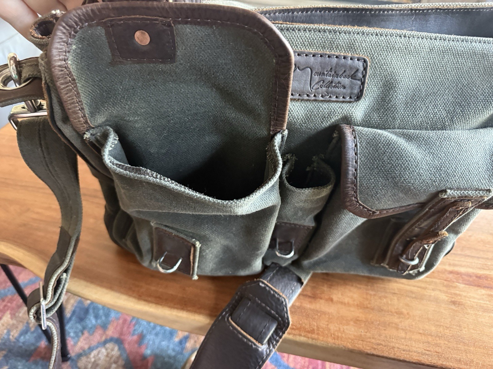 Saddleback Mountainback Waxed Canvas Pocket Brief