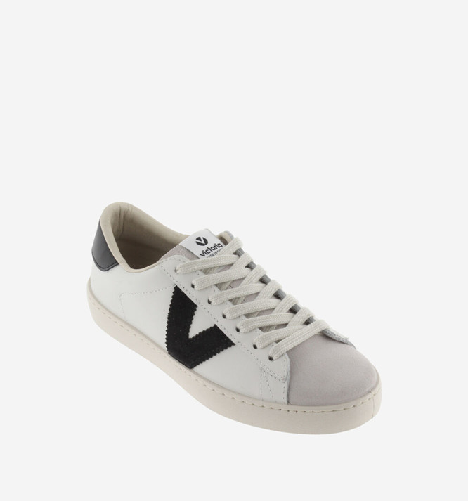 Victoria Berlin Leather Split Negro Sneaker Women EU sizes 37-41/US 6-10 NEW