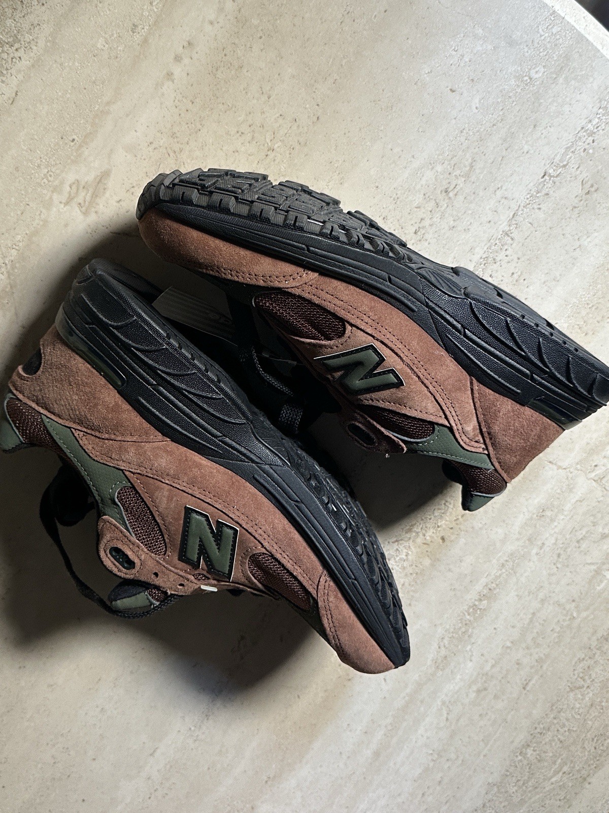 New Balance Aimé Leon Dore 993 Made in USA Beef & Broccoli MR993ALD