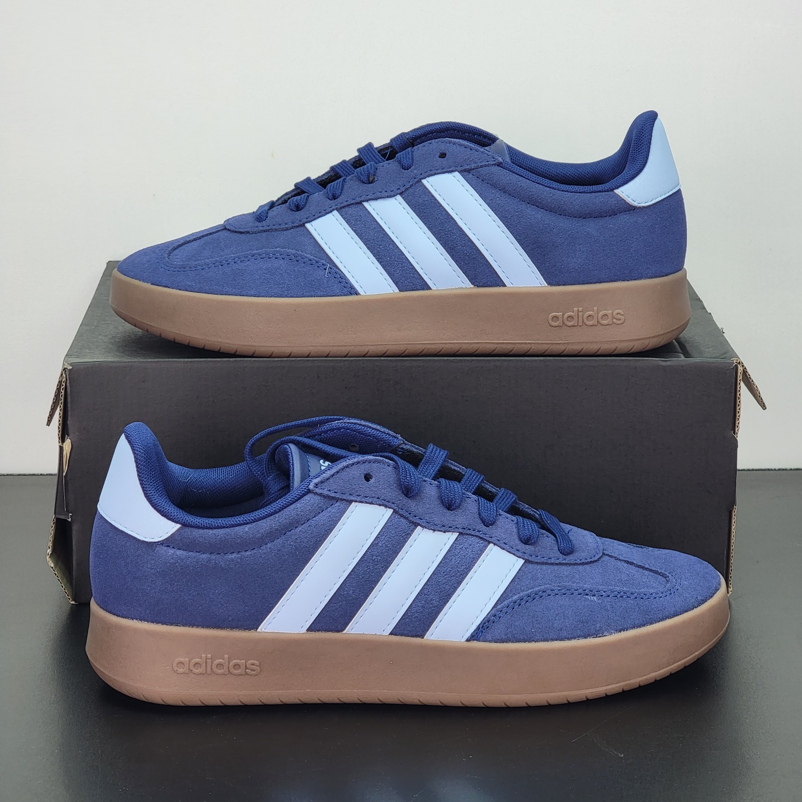 Adidas Barreda Men’s Size 10 Athletic Shoes Blue Athletic Footwear Sneakers