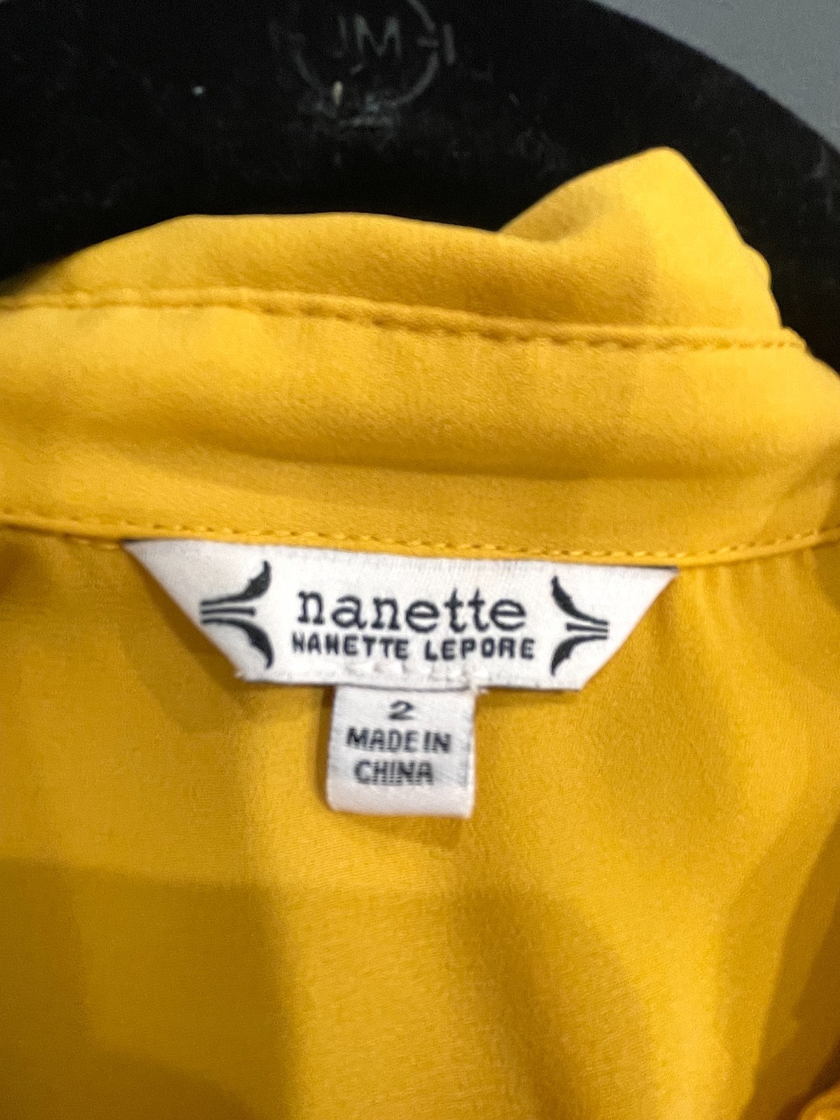 Nanette Lepore Sleeveless Collared Safari Maxi Shirt Dress Mustard Gold Size 2