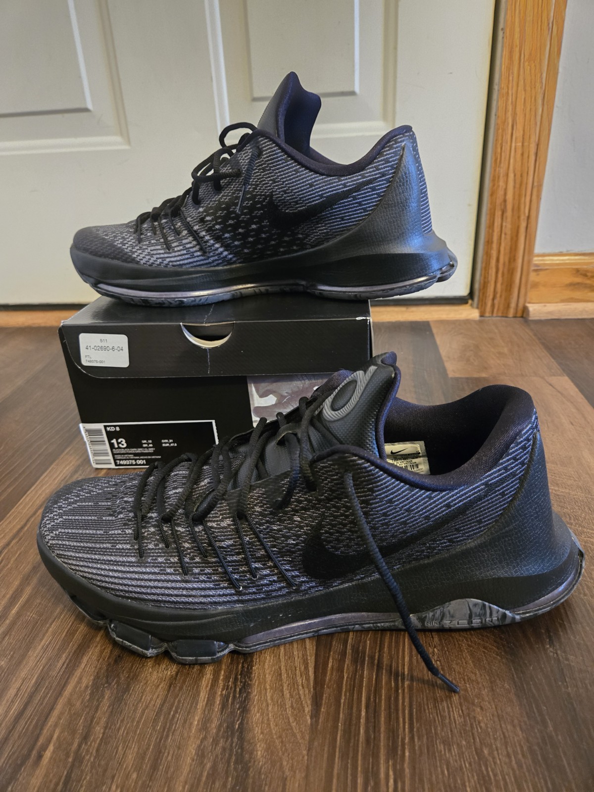 Nike KD 8 Blackout Size 13