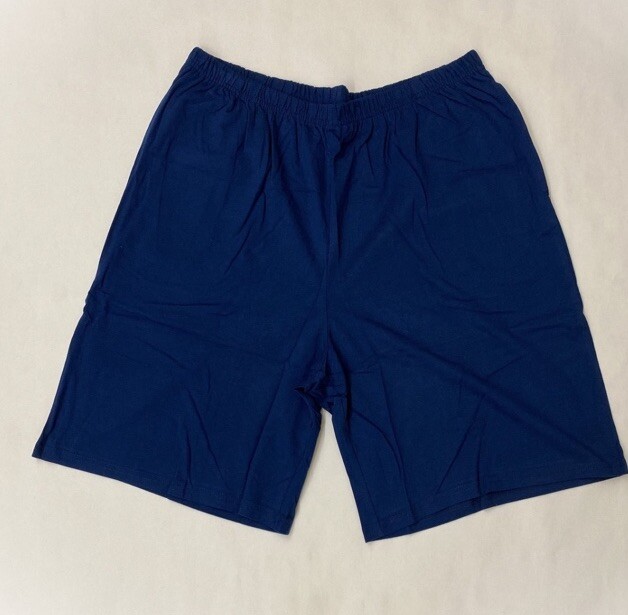 Easy Essentials Womens Shorts Size L Color Blue 100% Cotton NEW
