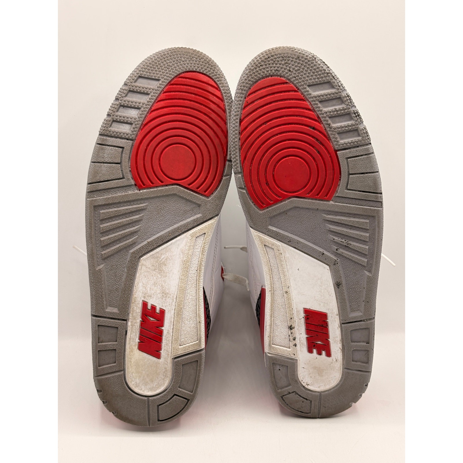 NIKE AIR JORDAN 3 Retro Fire Red Gray Cement White DN3707-160
