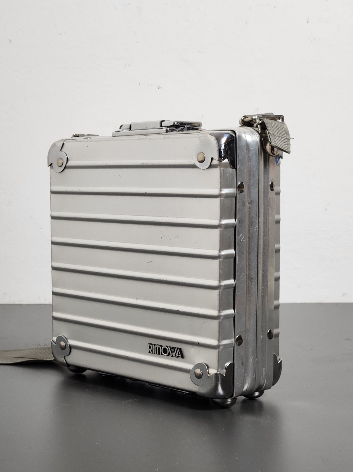 Genuine RIMOWA Mini PICCOLO bag/case/bag/handbag with strap (pre-LVMH) RARE!