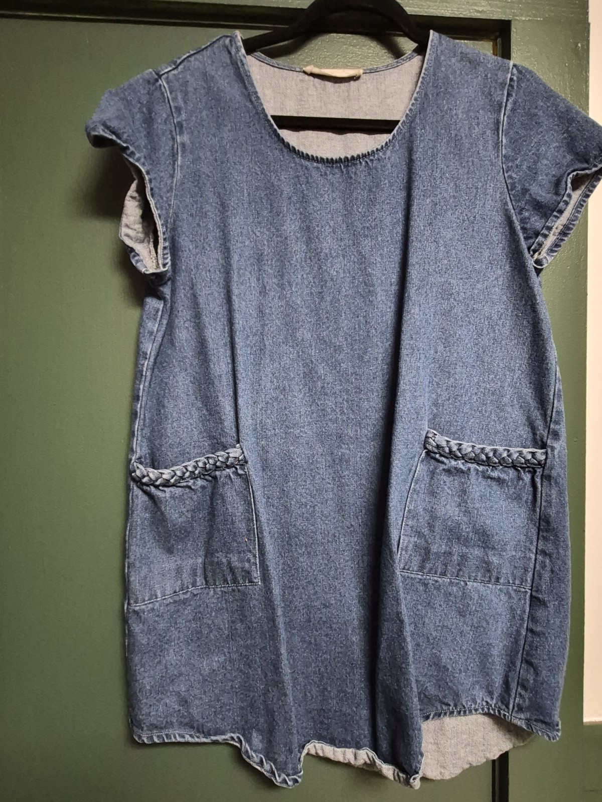 Short Denim Dress