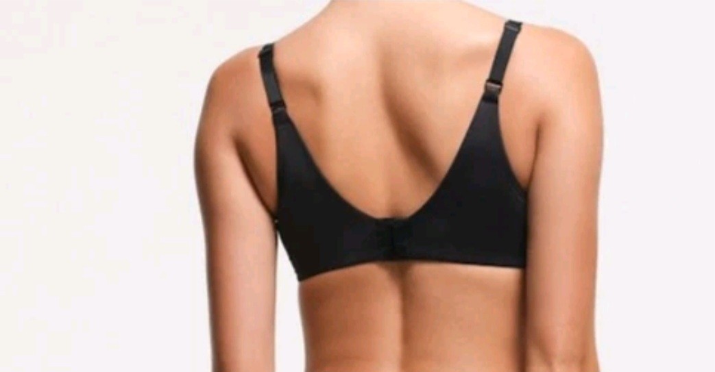 NWT Skims Smoothing Intimates Lightly Lined Black Onyx Bra 38C Full Coverage!
