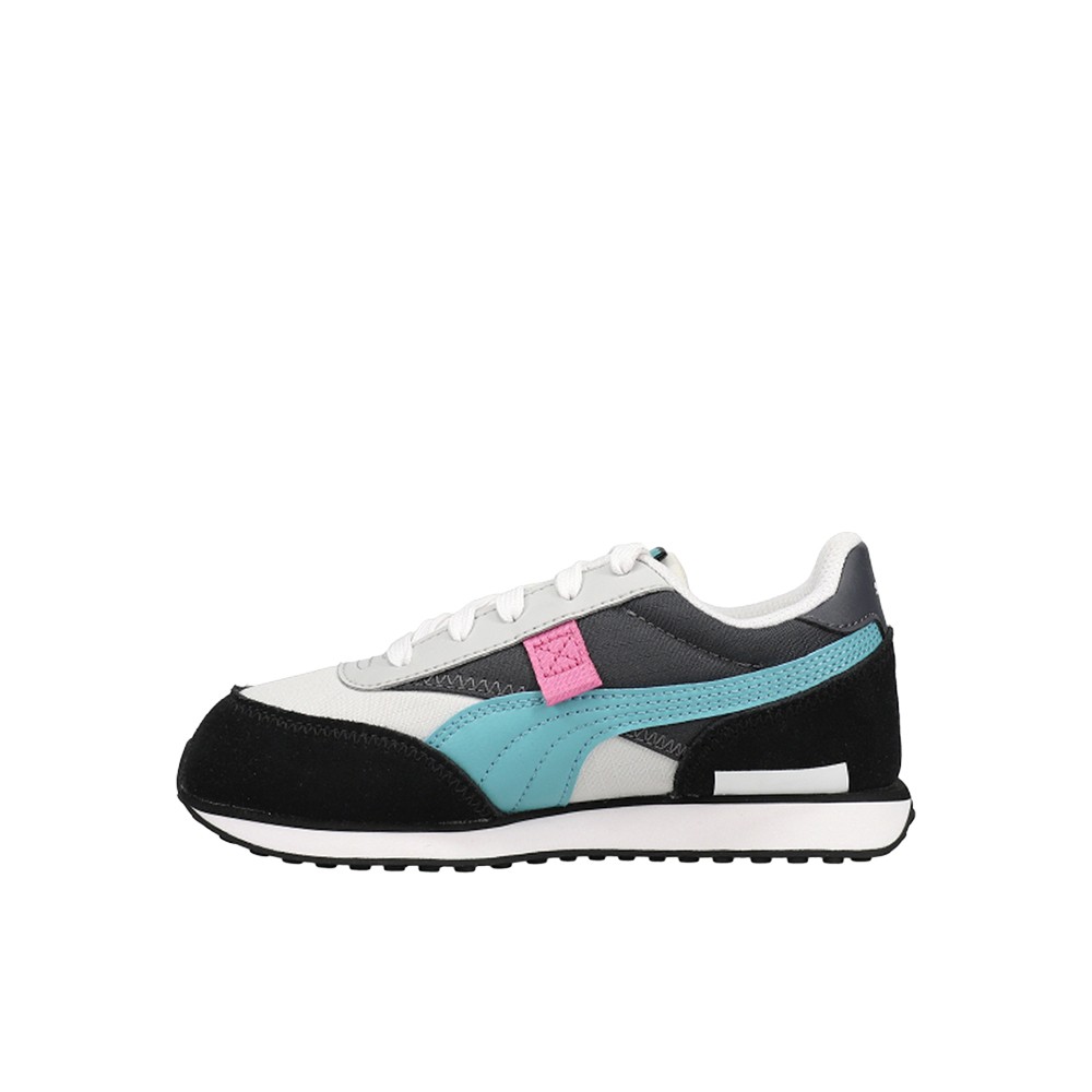 PUMA Future Rider Play On Lace Up Toddler Girls Black, Blue, White Sneakers Cas