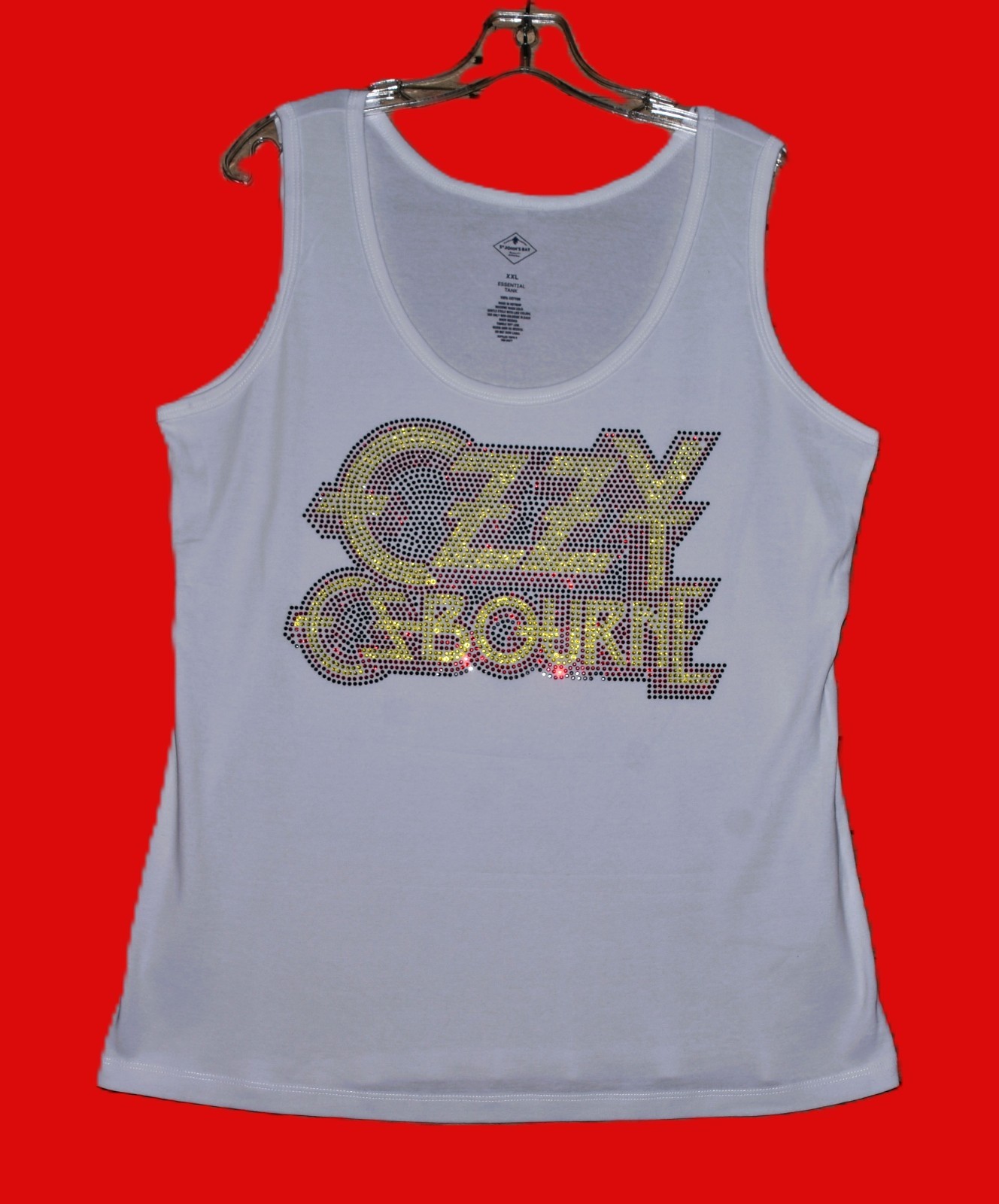 Ozzy Osbourne rhinestone bling shirt or tank XS S M L XL XXL 1X 2X 3X 4X 5X