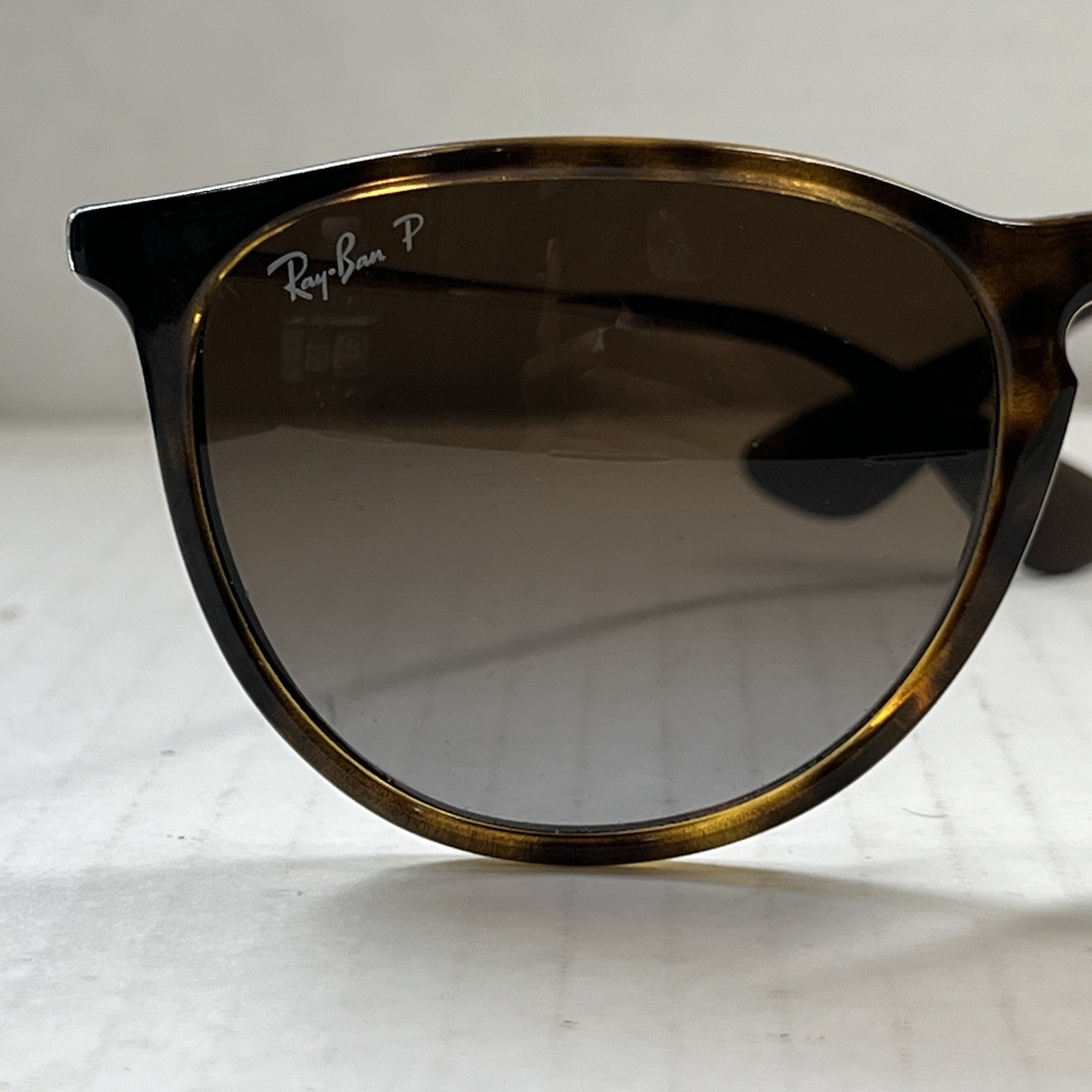 Ray-Ban RB4171 ERIKA 710/T5 Tortoise Polarized Gradient 54mm Sunglasses (A1I22)