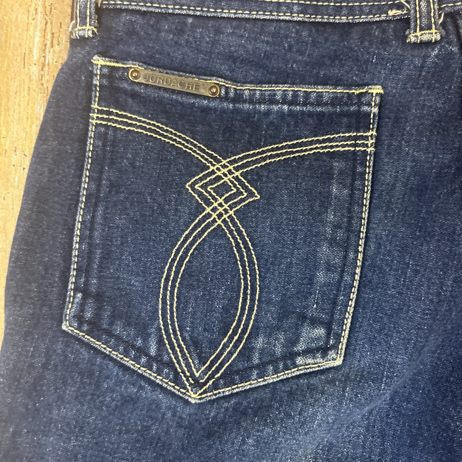 Jordache Jeans Men Vintage Made In Hong Kong Size 33 (29X34)