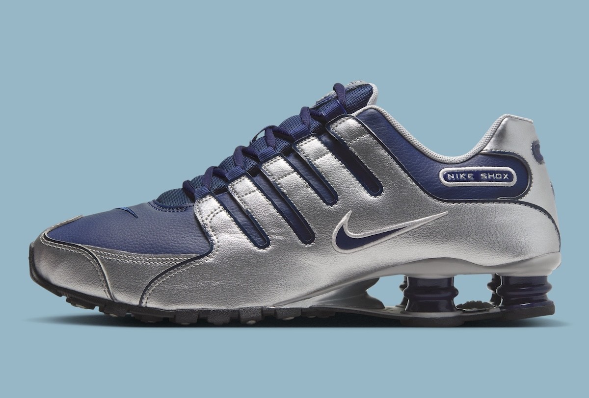 Nike Shox NZ Shoes Midnight Navy Silver Black 378341-402 Men’s Sizes NEW