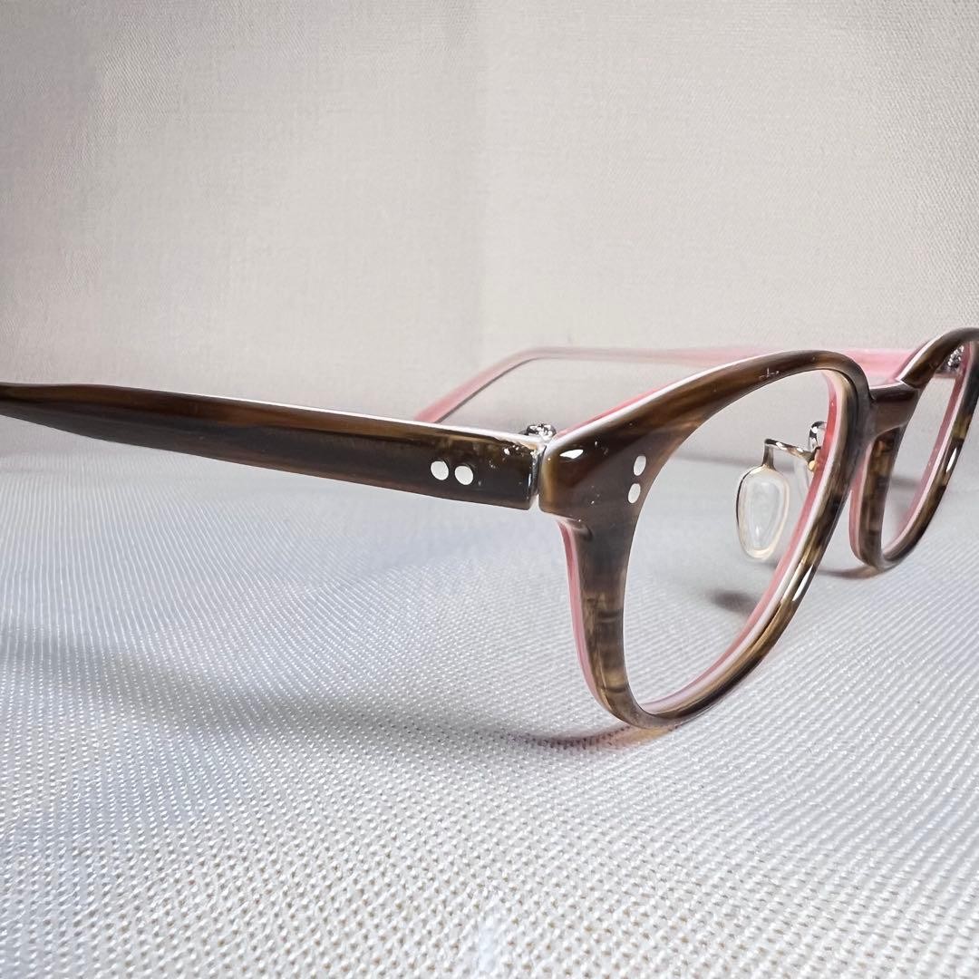 Oliver Peoples Glasses Oddrey Brown Pink 51-20-145
