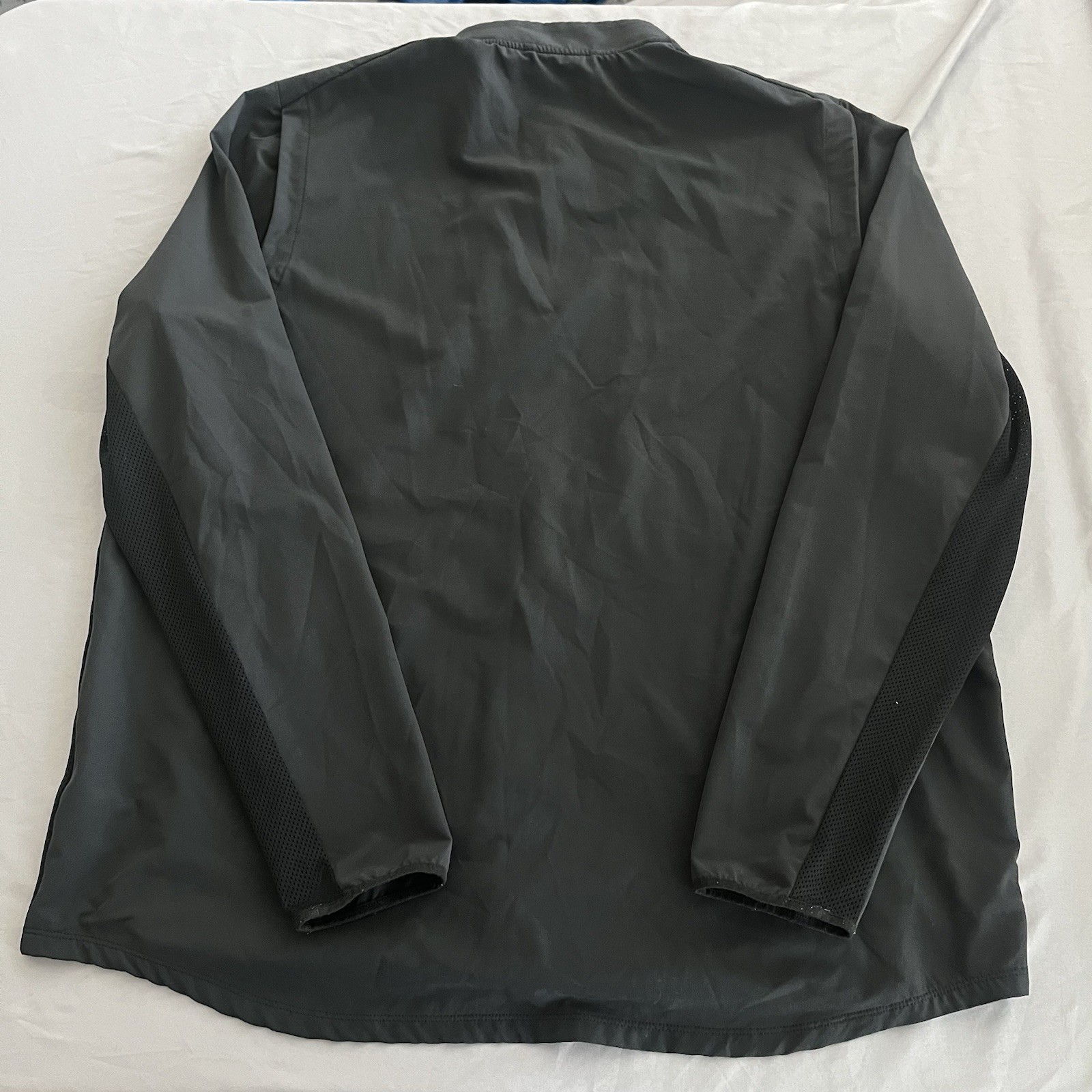 Nike Jacket Men’s XL Black Full Zip Running Training Athlesure Breathable