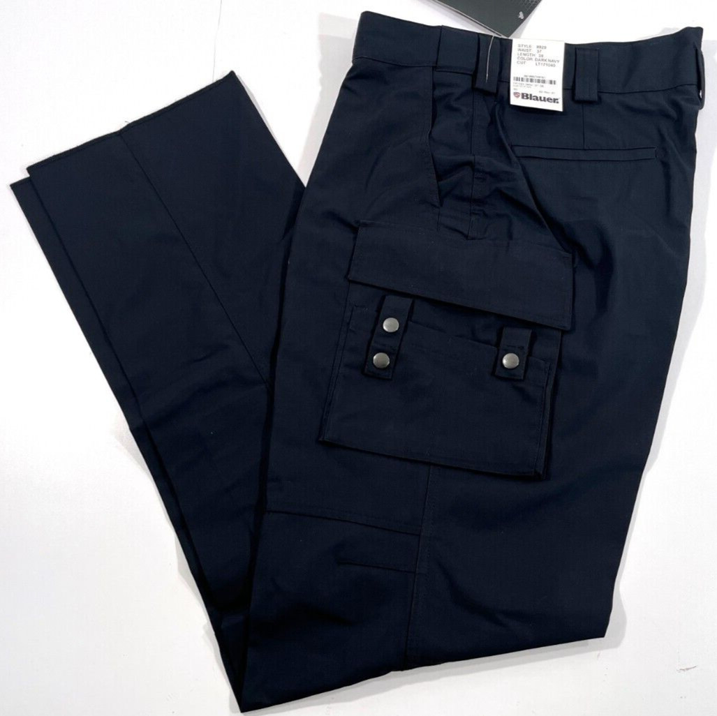 NWT MENS 34×36 BLAUER 8829 TACTICAL TENX EMT PANTS DARK NAVY 34×36 UNHEMMED