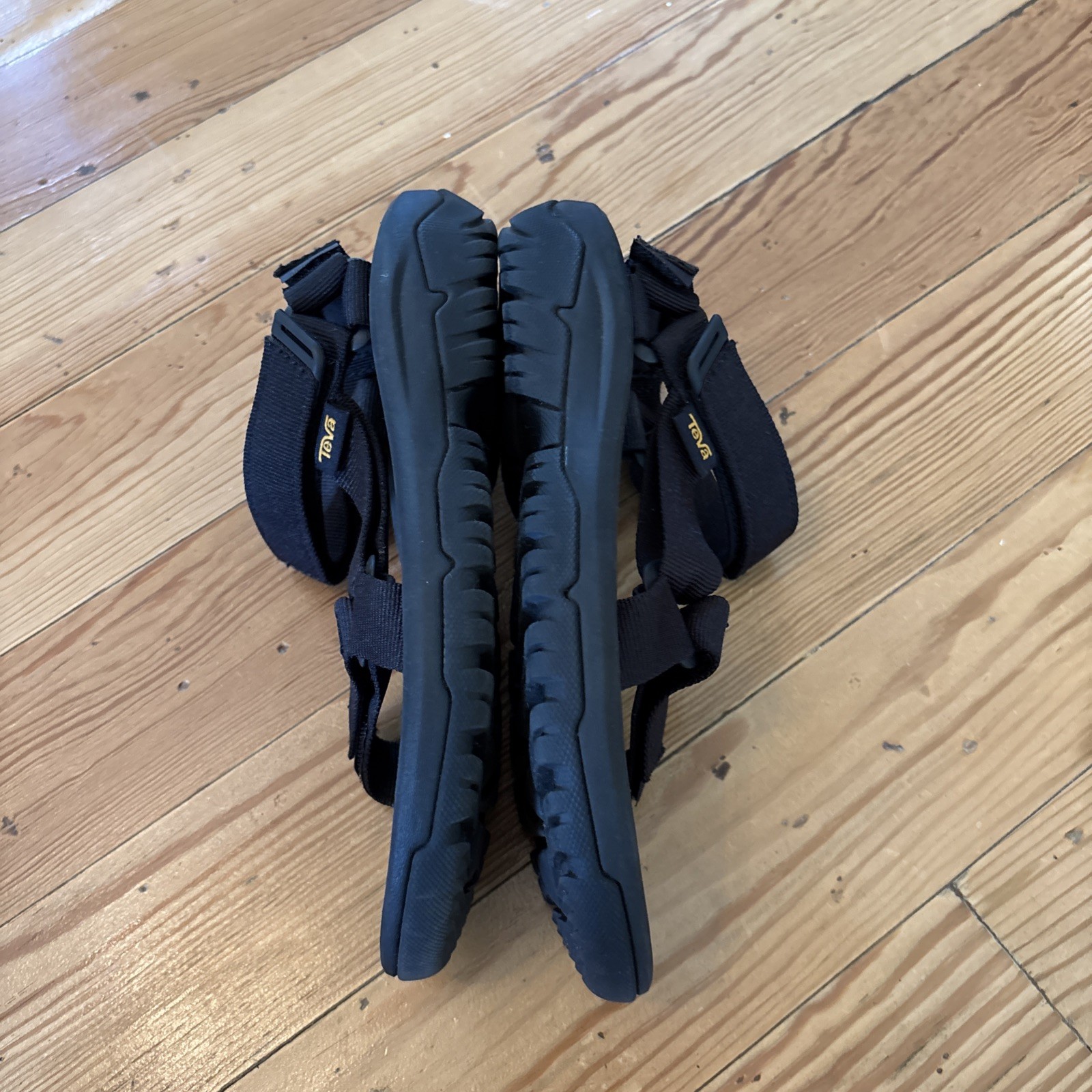 Teva Hurricane XLT2 Sport Sandals Black Adjustable Straps Hiking Camping Women 6
