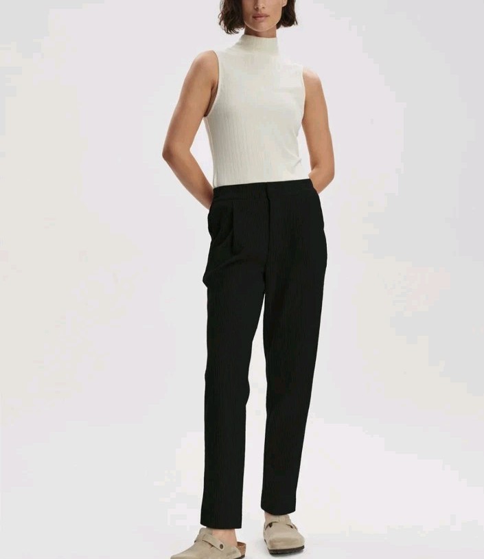 Varley NWT Black Perrie Tapered Trouser, Size Small