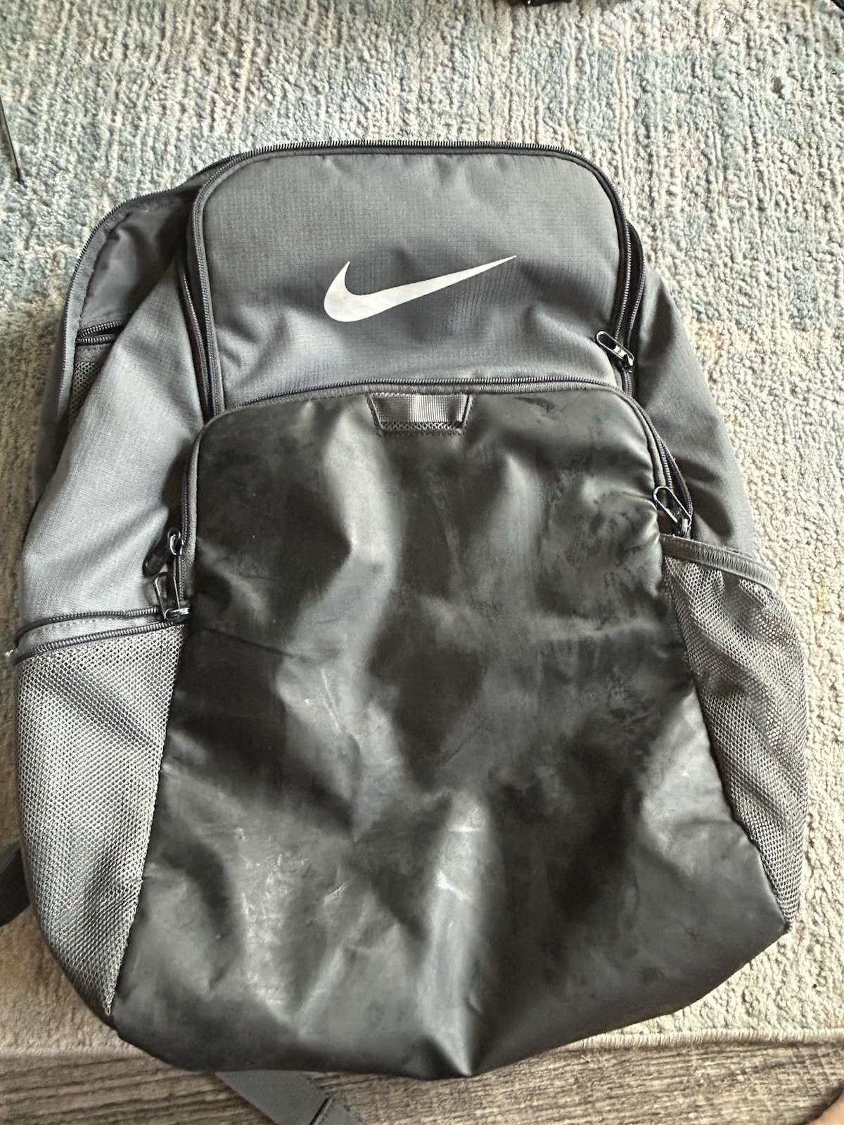 Nike Brasilia 9.5 Training Backpack 30L Iron Grey/Black
