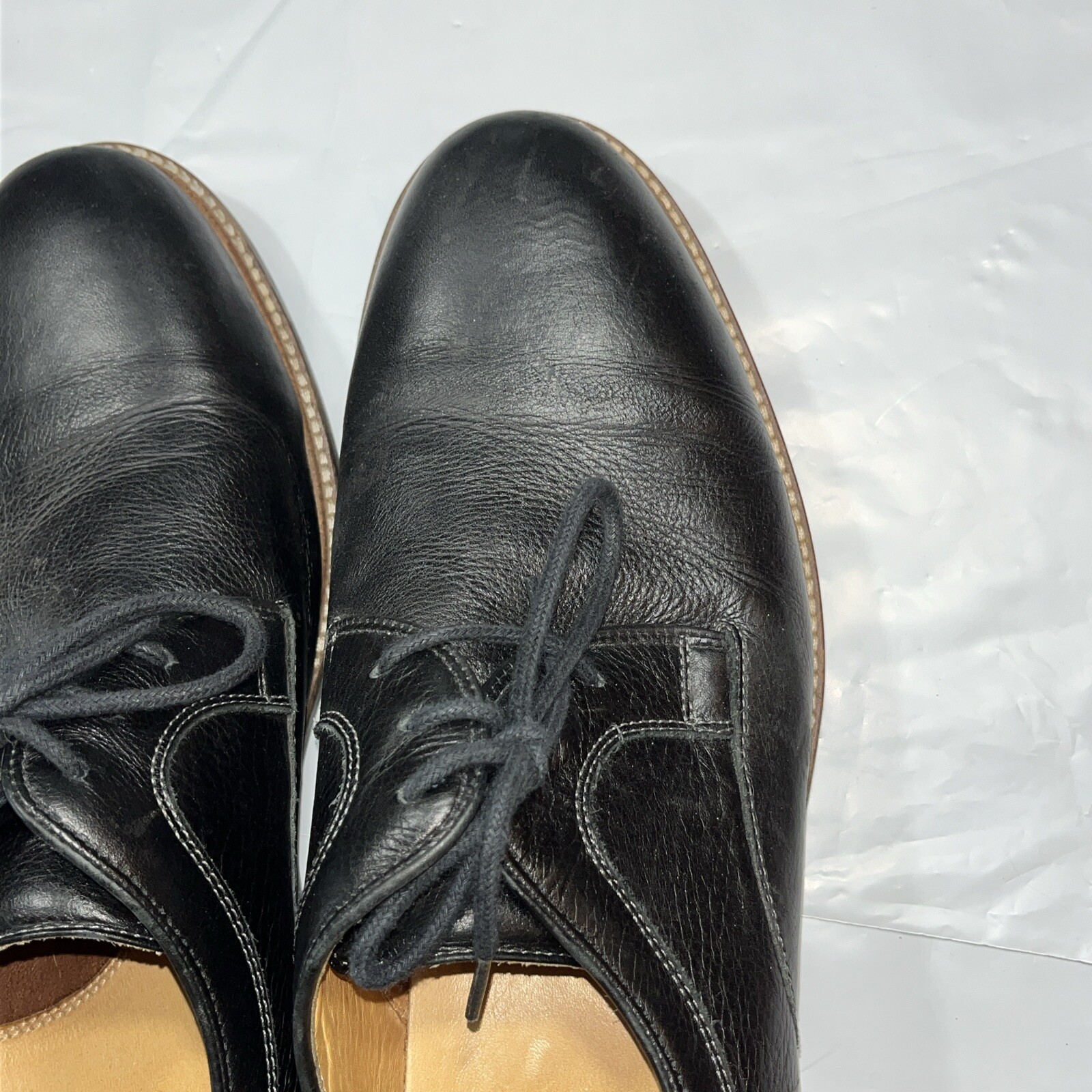 Johnston & Murphy Lace Up Shoes, J&MFlex Barlow Plain Toe Oxford 204871 Sz 10.5M