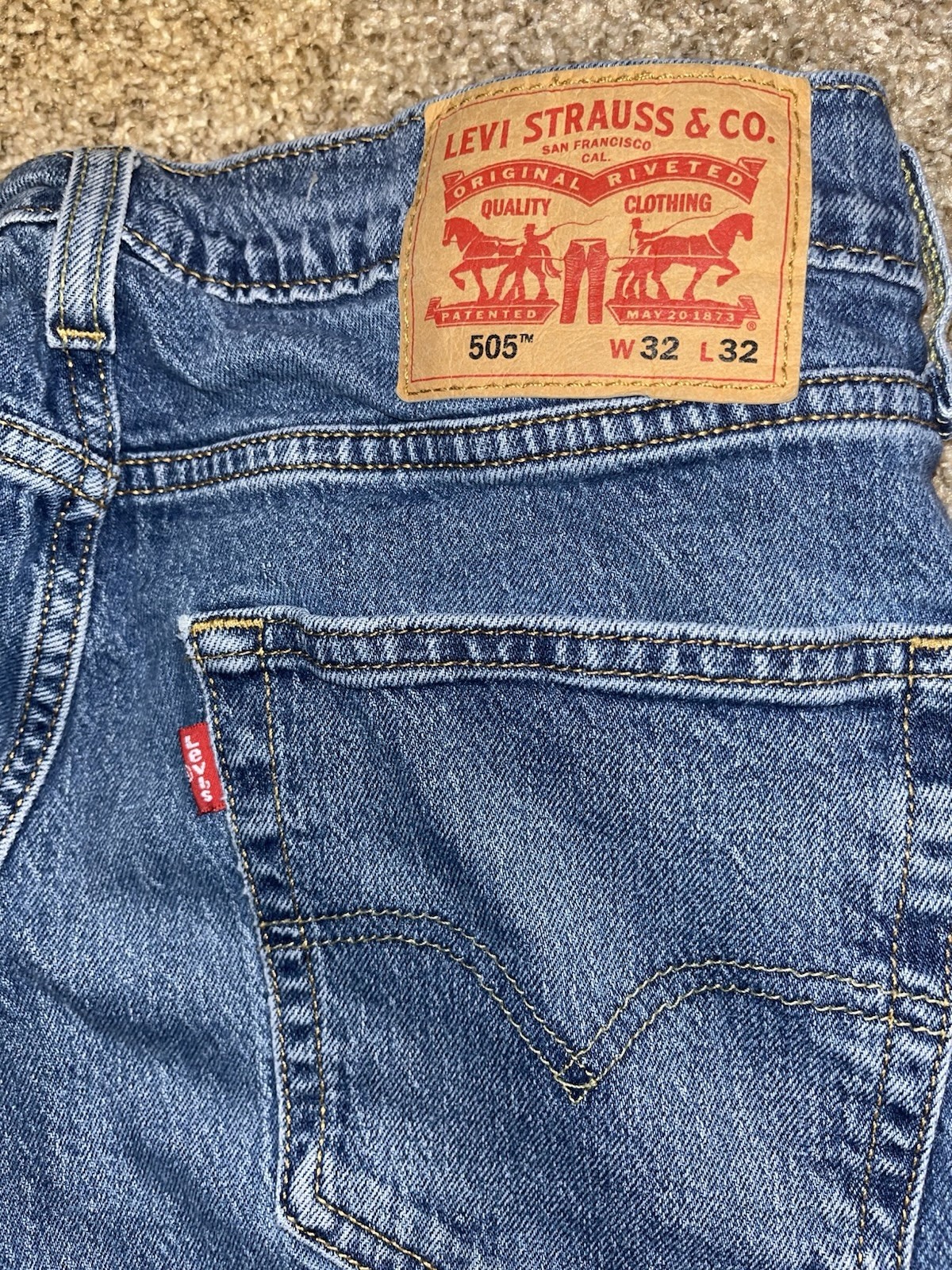 Levi’s 505 32×32 Jeans Men