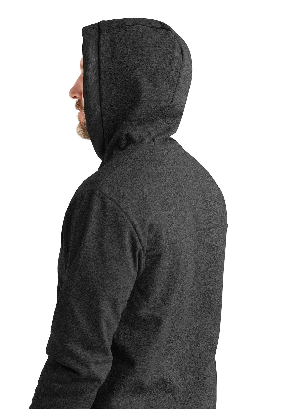 NWT MENS DAKINE LIBERATOR LIGHTWEIGHT PULLOVER HOODIE $100 L Black Heather