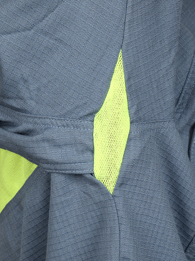 SBS1006 – MCR Safety – Summit Breeze® Flame Resistant (FR) Shirt – XL Blue