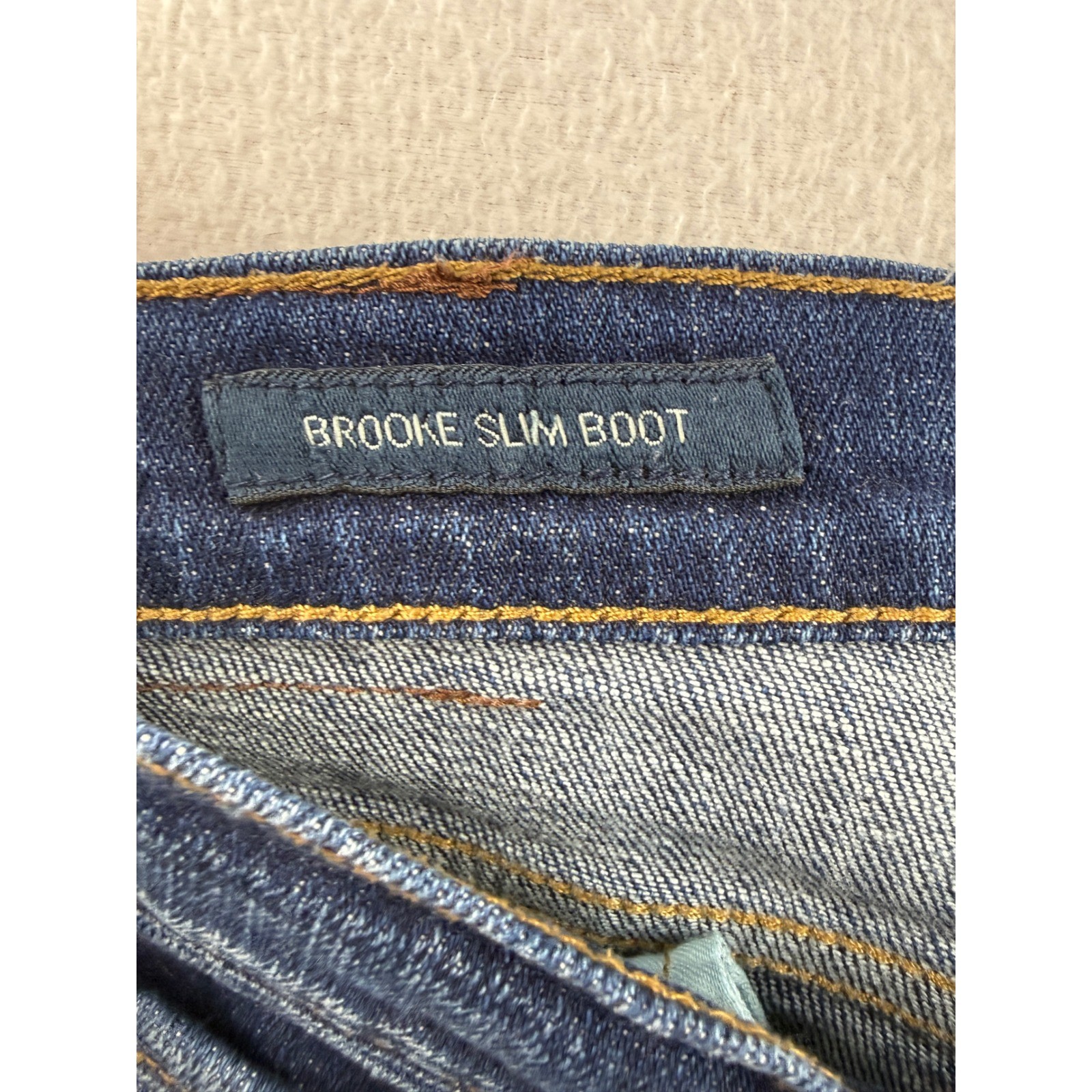 Lucky Brand Brooke Slim Boot Jeans Womens 14/32 Ankle Medium Wash Blue 7W12596