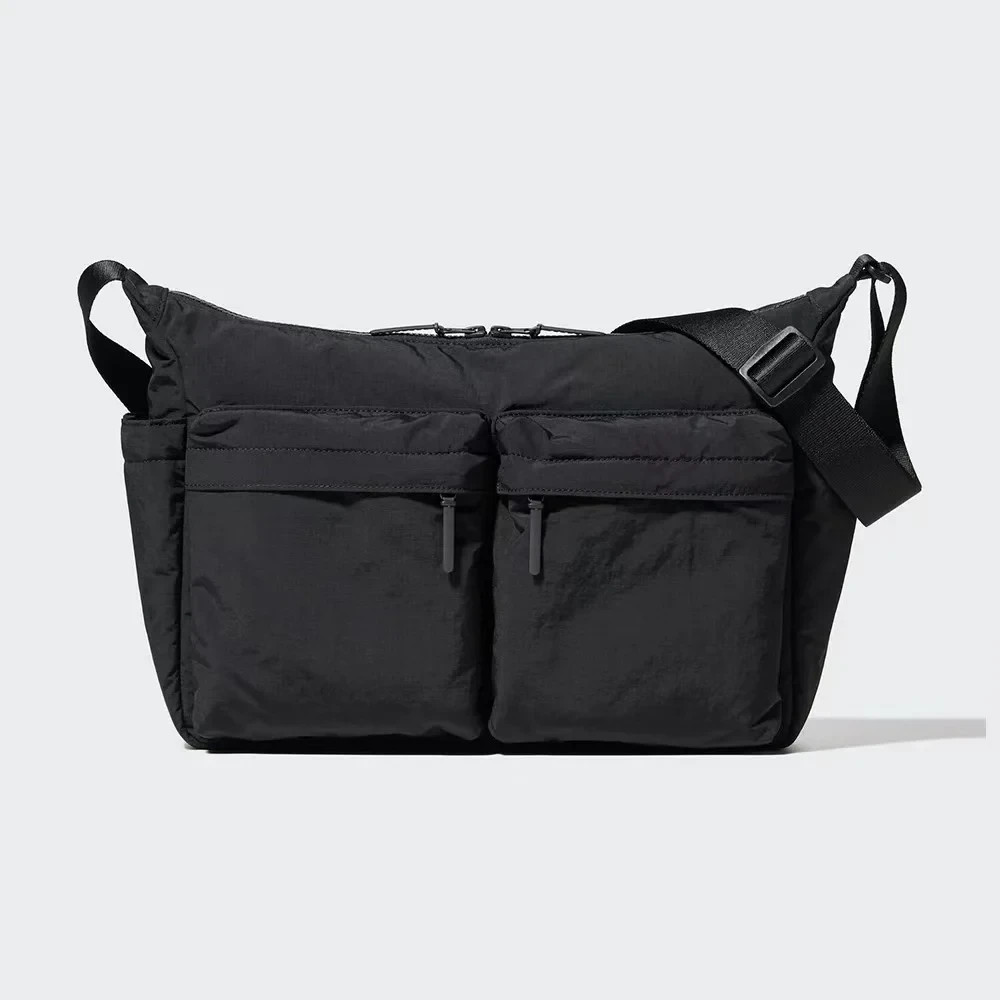 Uniqlo Multi Pocket Shoulder Bag 2 Colors Handbag For Men Messenger Bag