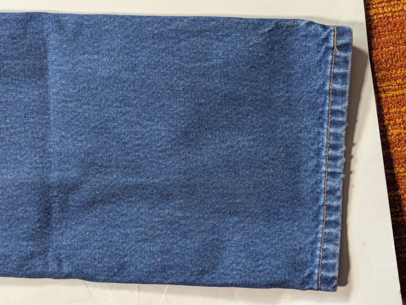 Eddie Bauer Mens Original Straight Fit Dark Wash Denim Jeans Size 31×32