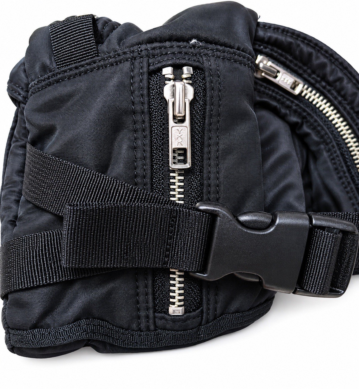 Porter Tanker Waist Bag Black W30 H20 D13cm Unisex Fashion Made In Japan