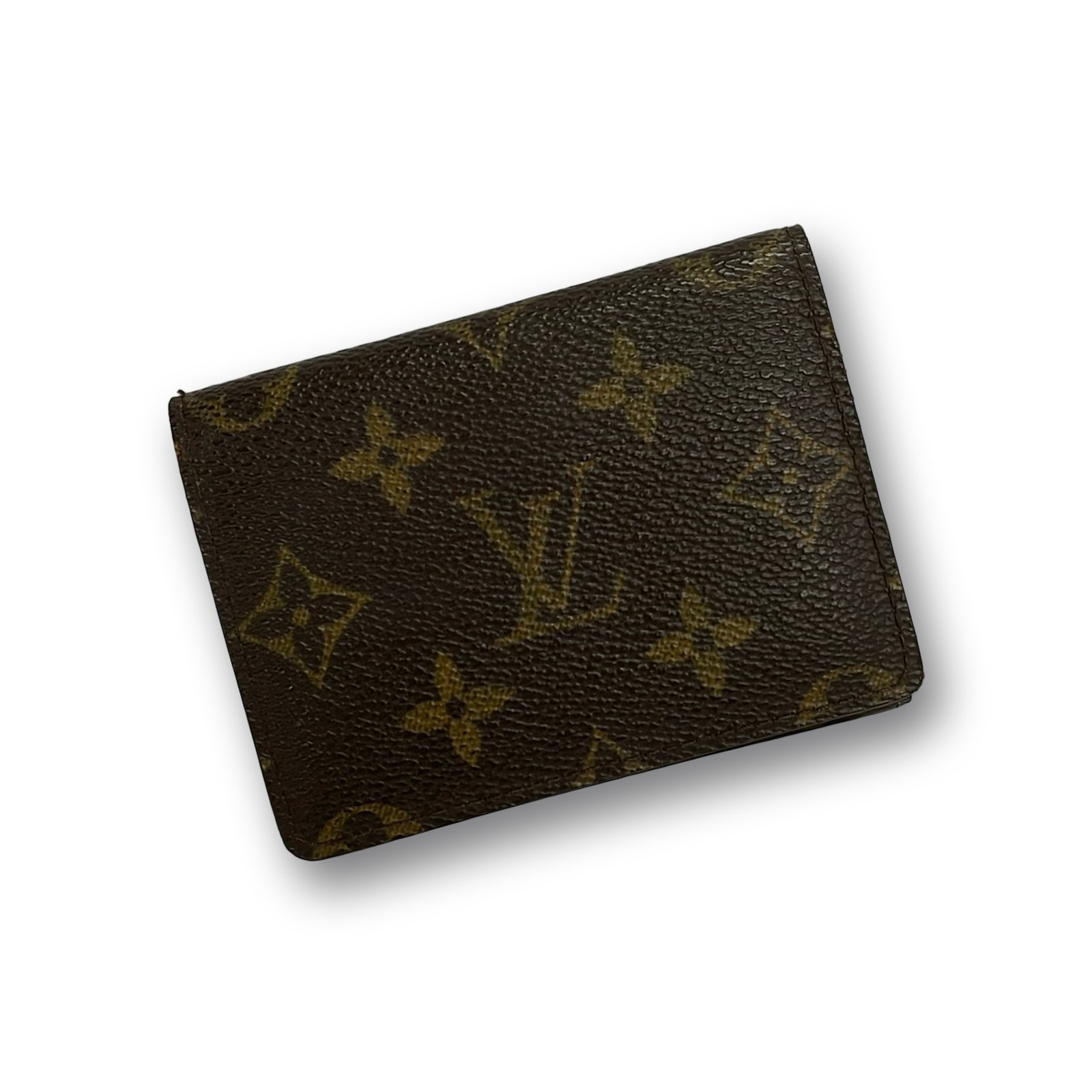 Authentic LOUIS VUITTON Envelope Business Card M62920 Business card holder