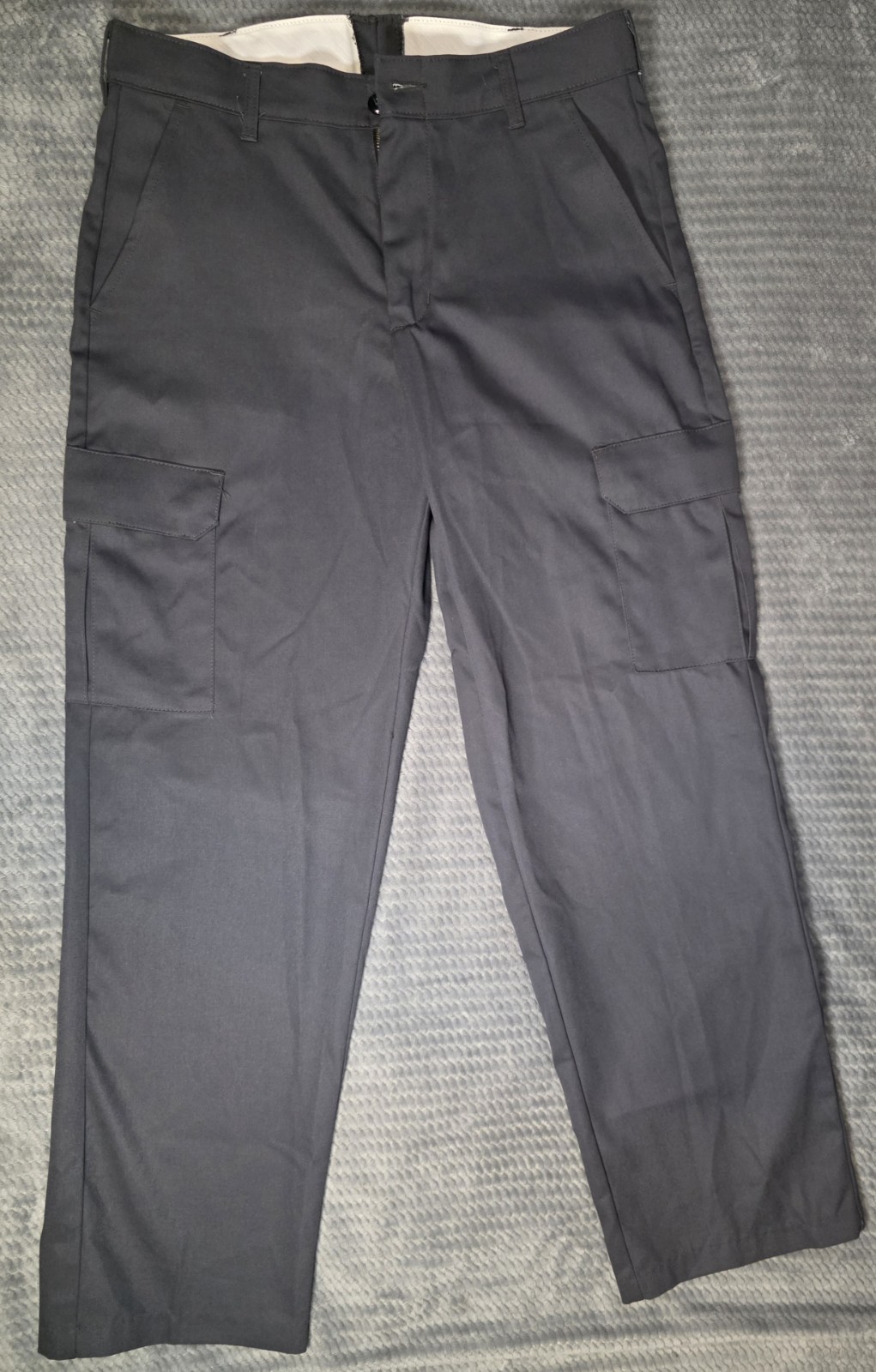 Red Kap PT88CH9 Men’s Gray Work Pants 34×32 Twill Poly/Cotton Construction