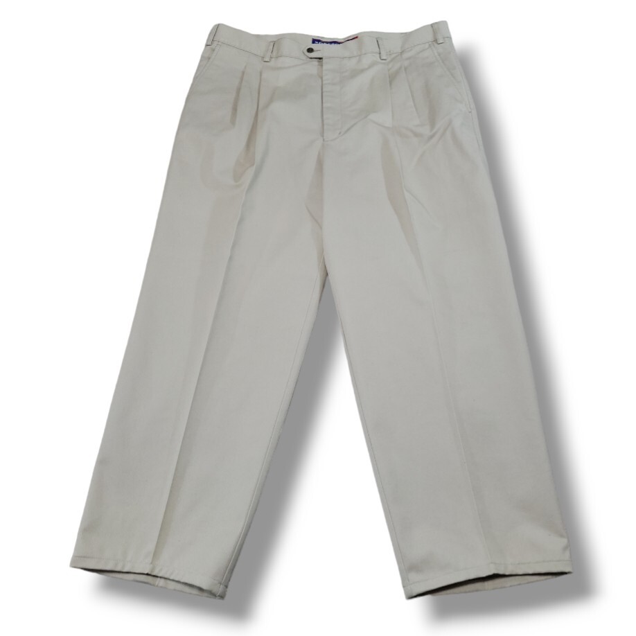 Norsport Pants Size 42 W42″ x L29″ Smart Finish Chino Pants Straight Leg Pleated