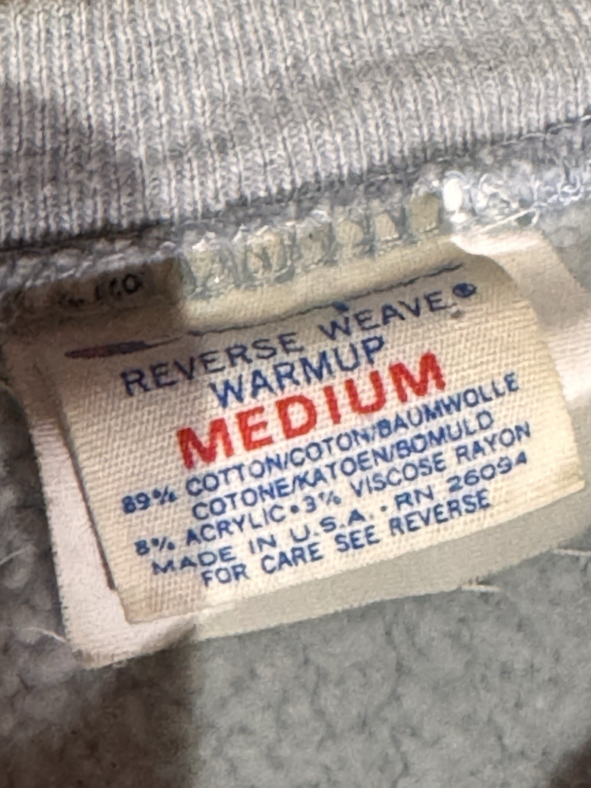 Vintage 1980s Champion Reverse Weave Lehigh University Crewneck