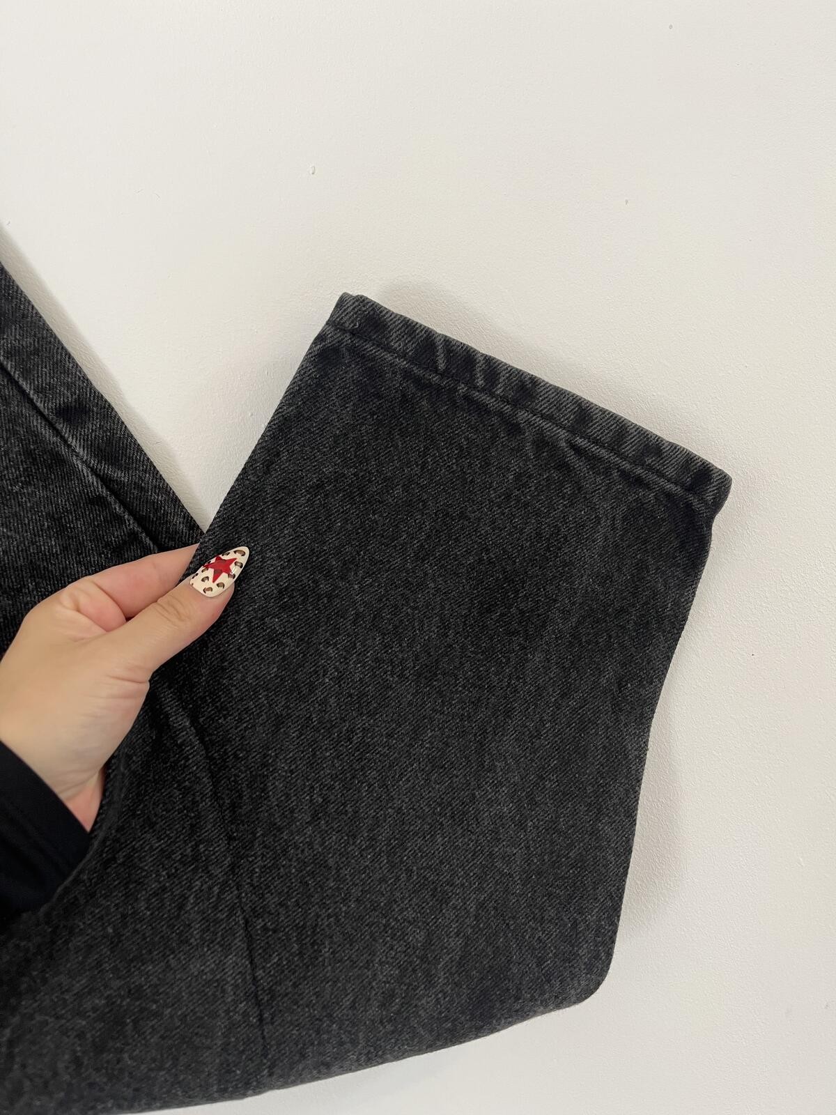 Lee Jean Black Denim 31×30 Straight Leg Grade B #102