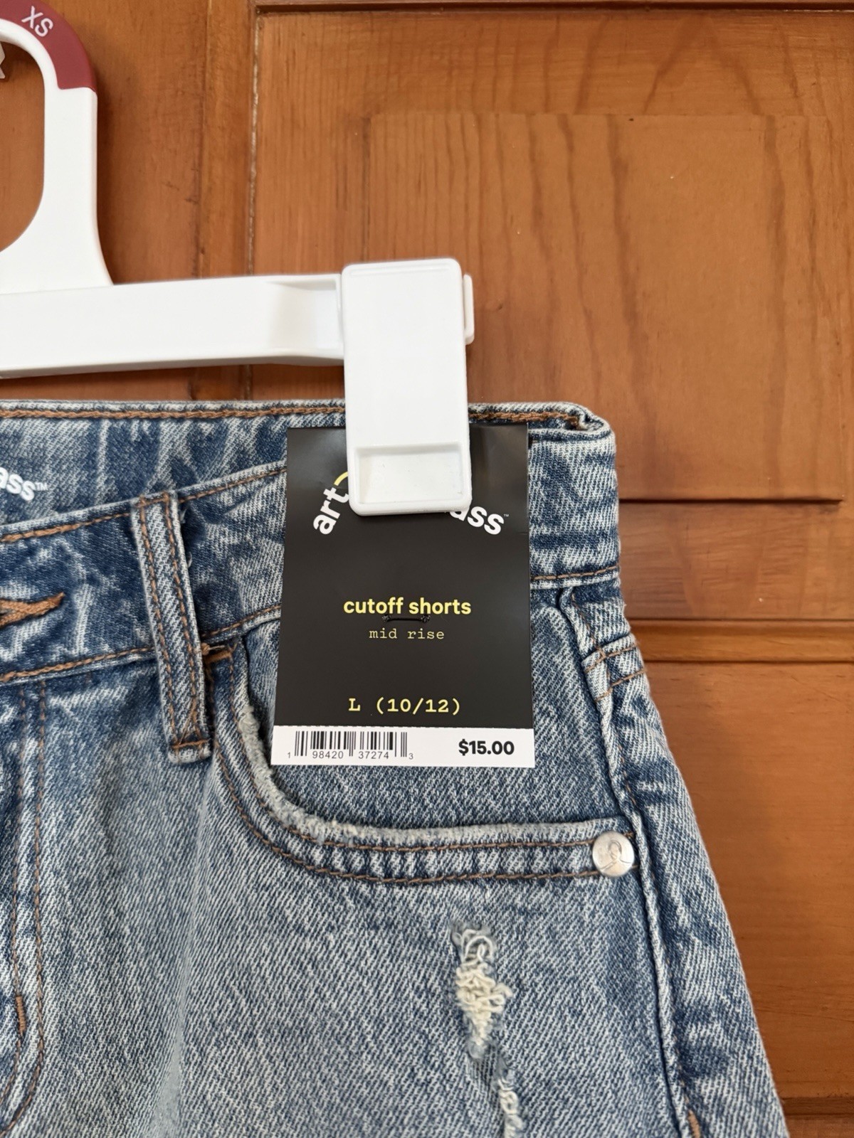 Girls’ Art Class Denim Jeans Cutoff Shorts Mid-Rise Size Large (10/12) NWT