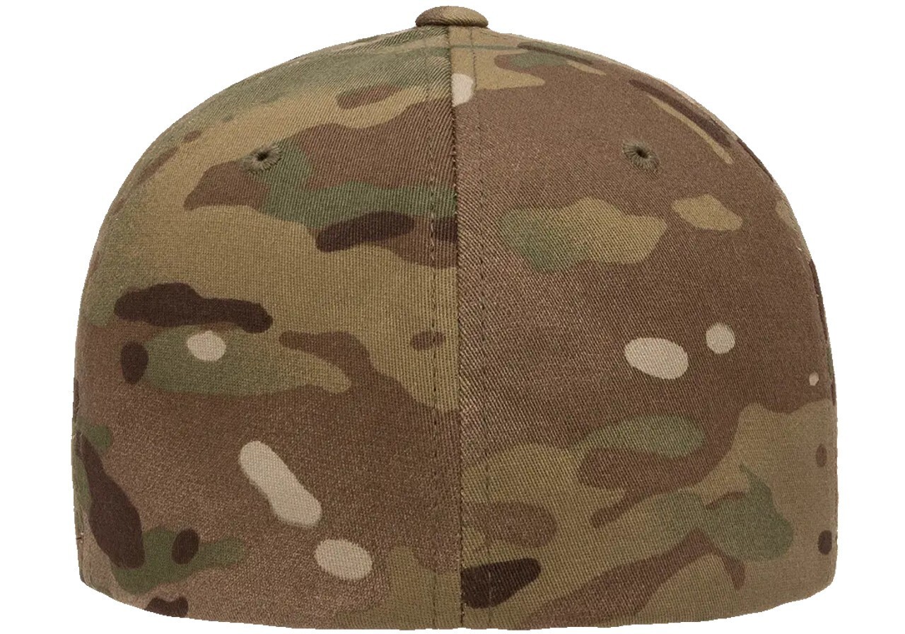 Flexfit Fitted Cotton Cap Multicam