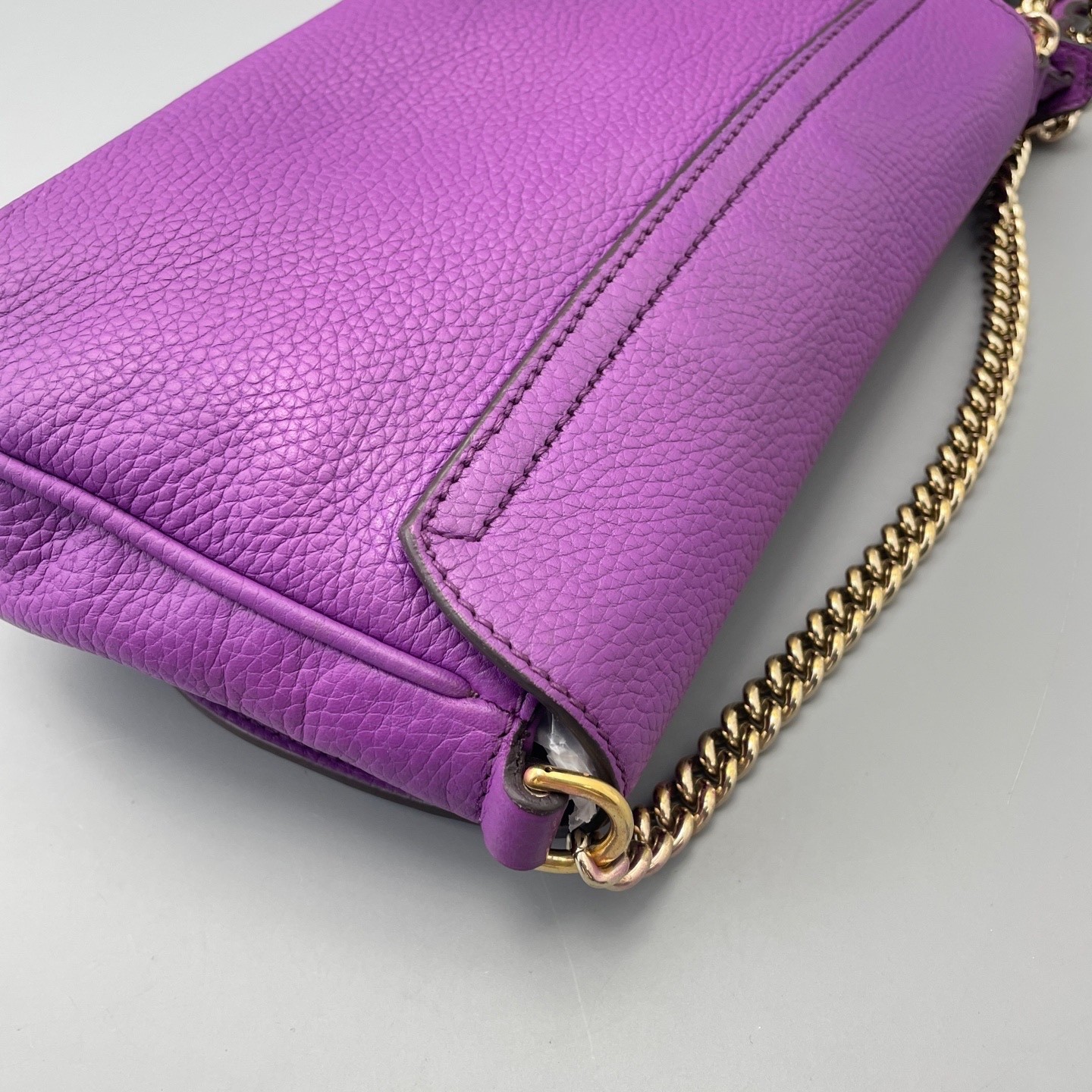 Gucci Pre-Owned Authentic Crossbody Bag Purple 25*15*5cm Free Tracked Shipping