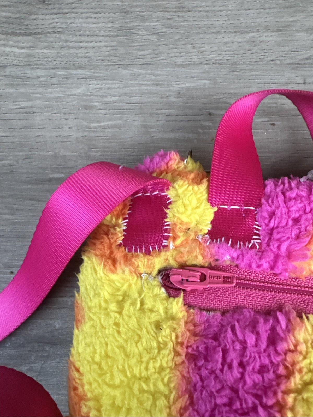 Mini Fuggler Backpack Homemade Adjustable Straps Piercings – Please Read