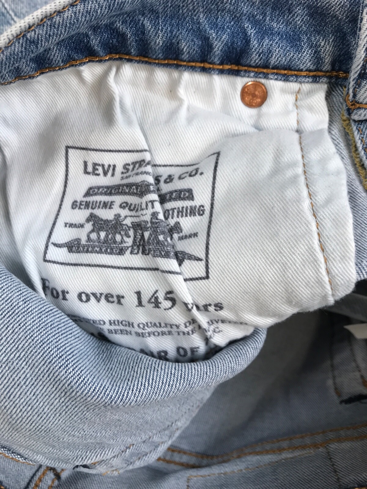 Levi’s 510 Jeans Mens 30×30 Slim Stone Washed Blue Straight Cotton Blend NWOT