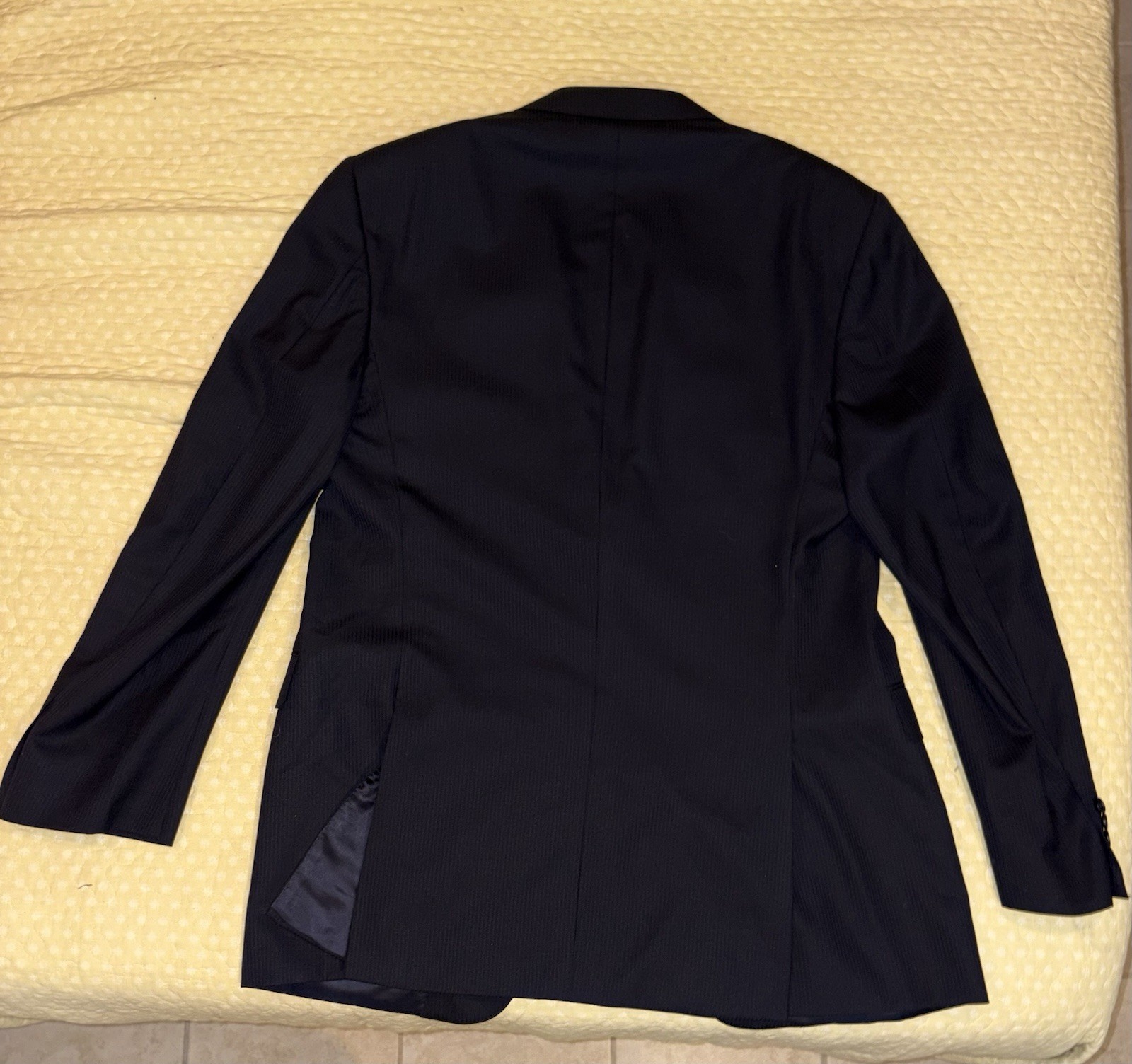 Canali Men’s Blazer 48L (58eu) Super 120s Wool Sport Coat Jacket Made In Italy
