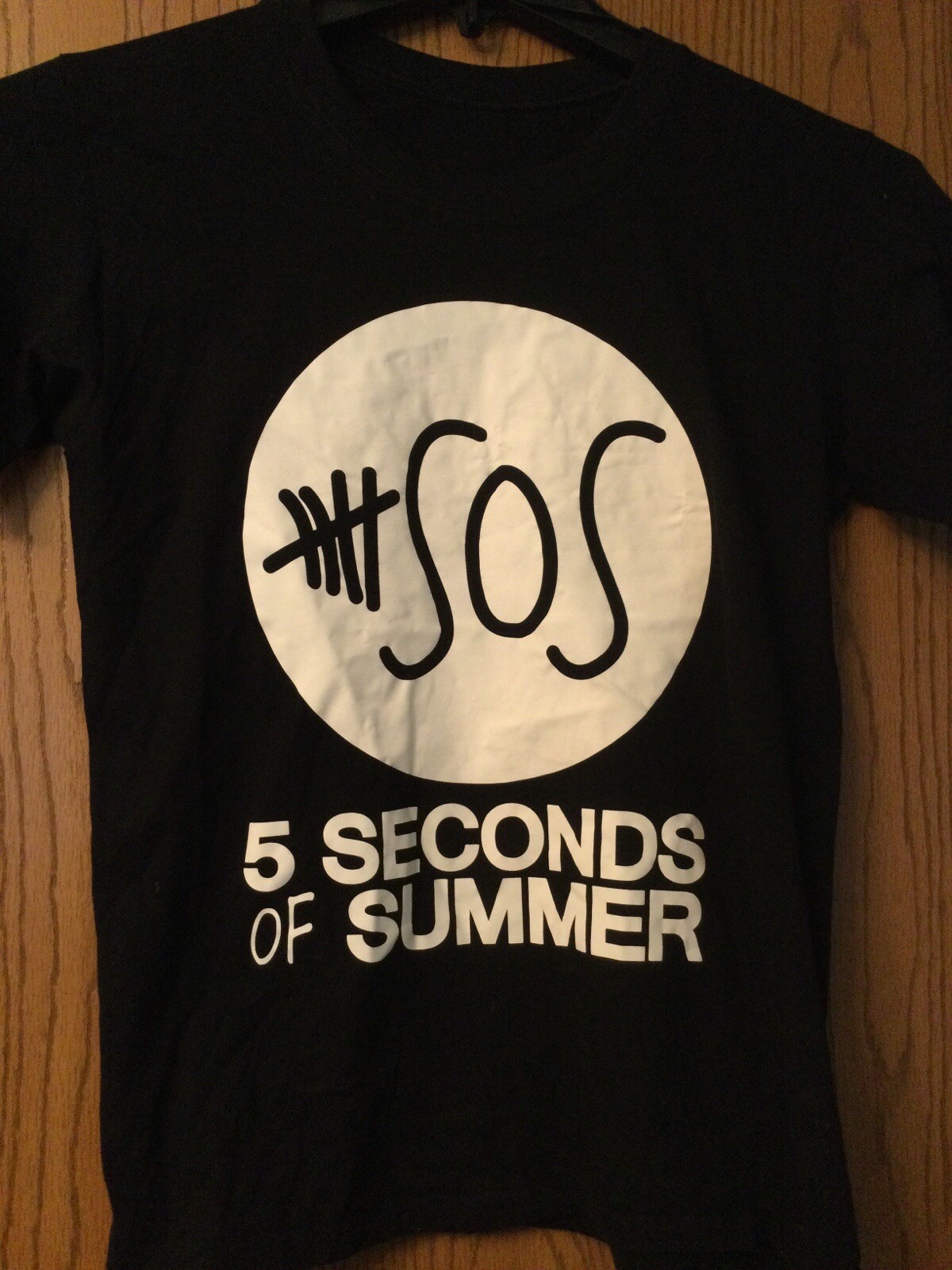 5 Seconds Of Summer – Black Shirt – No Tag