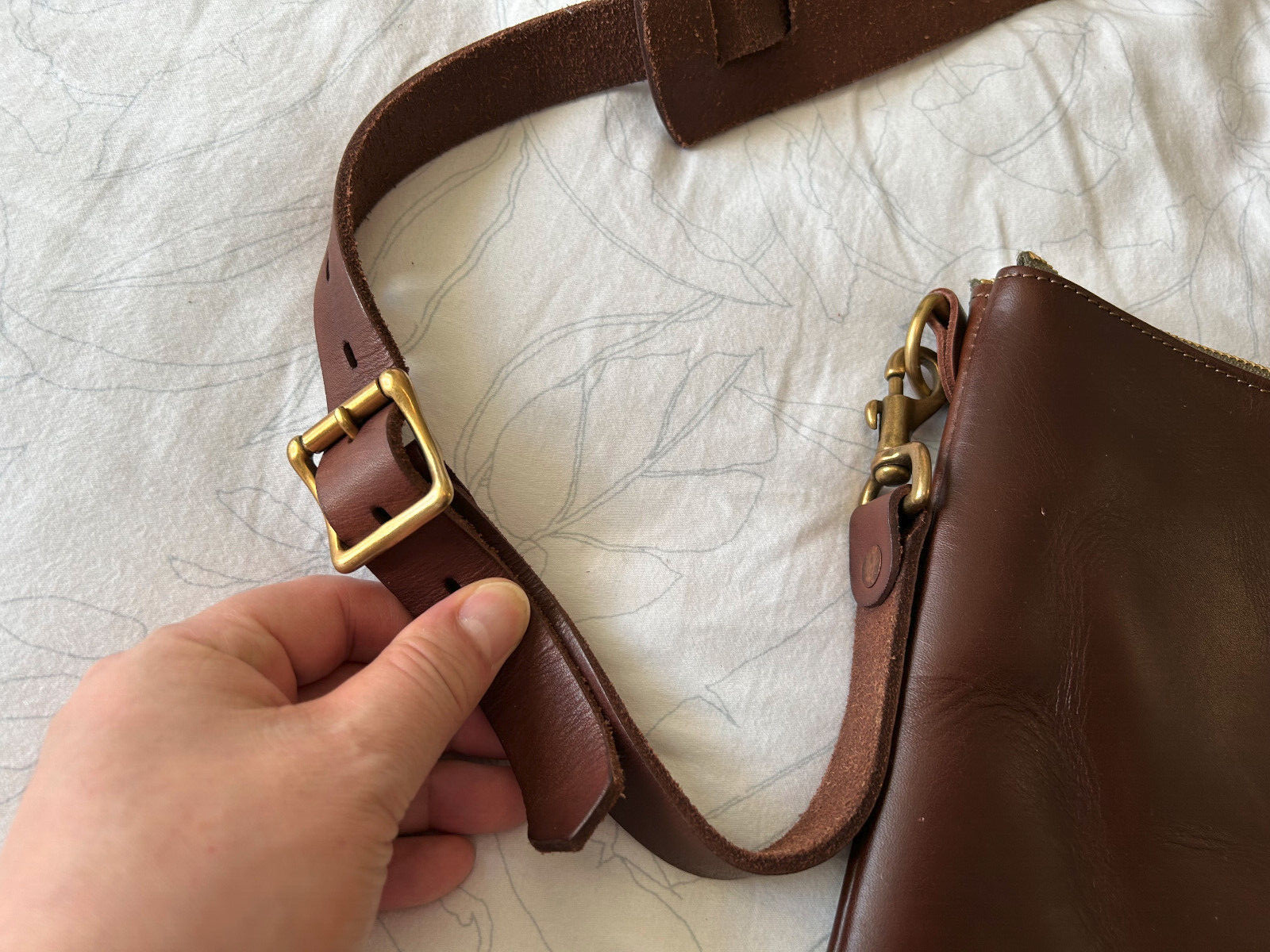 Vasco Japan Leather Helmet Bag, Special Edition Collaboration with John Lofgren
