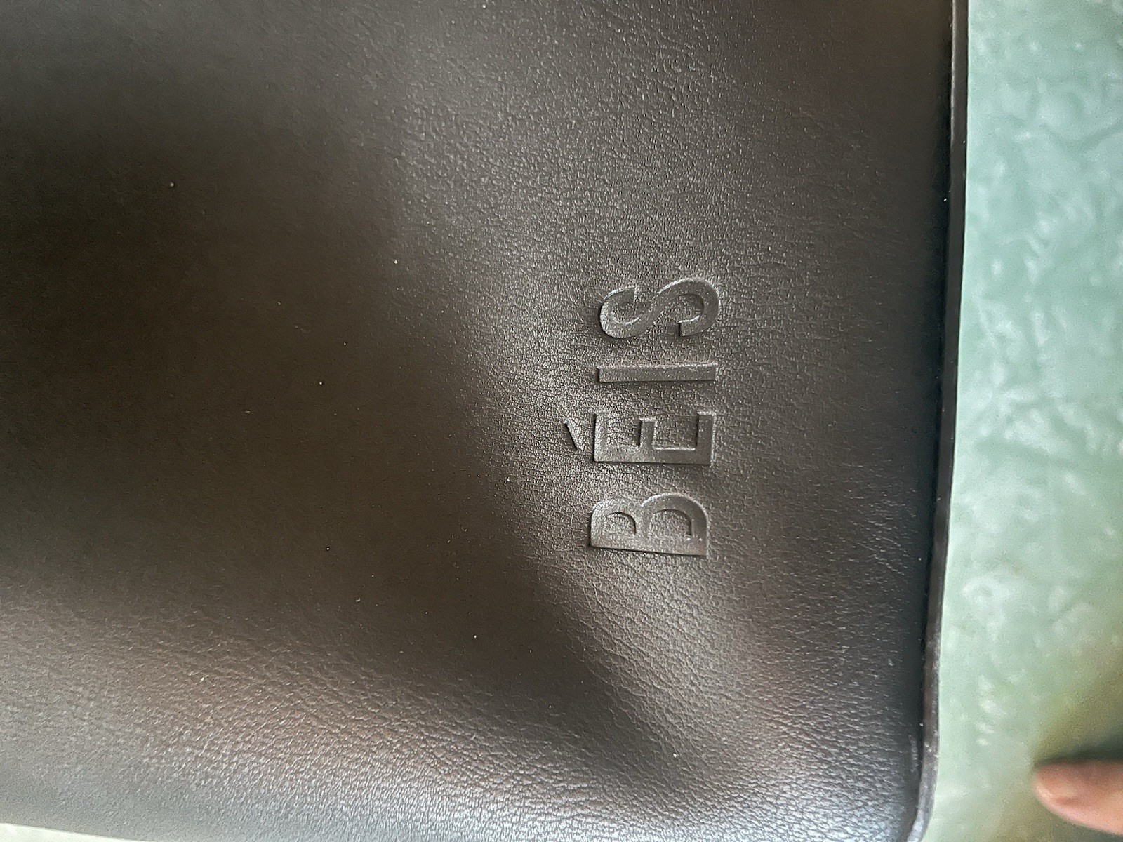 BEIS Wicked Tote Bag Black Missing Card Holder Light Wear On Bottom