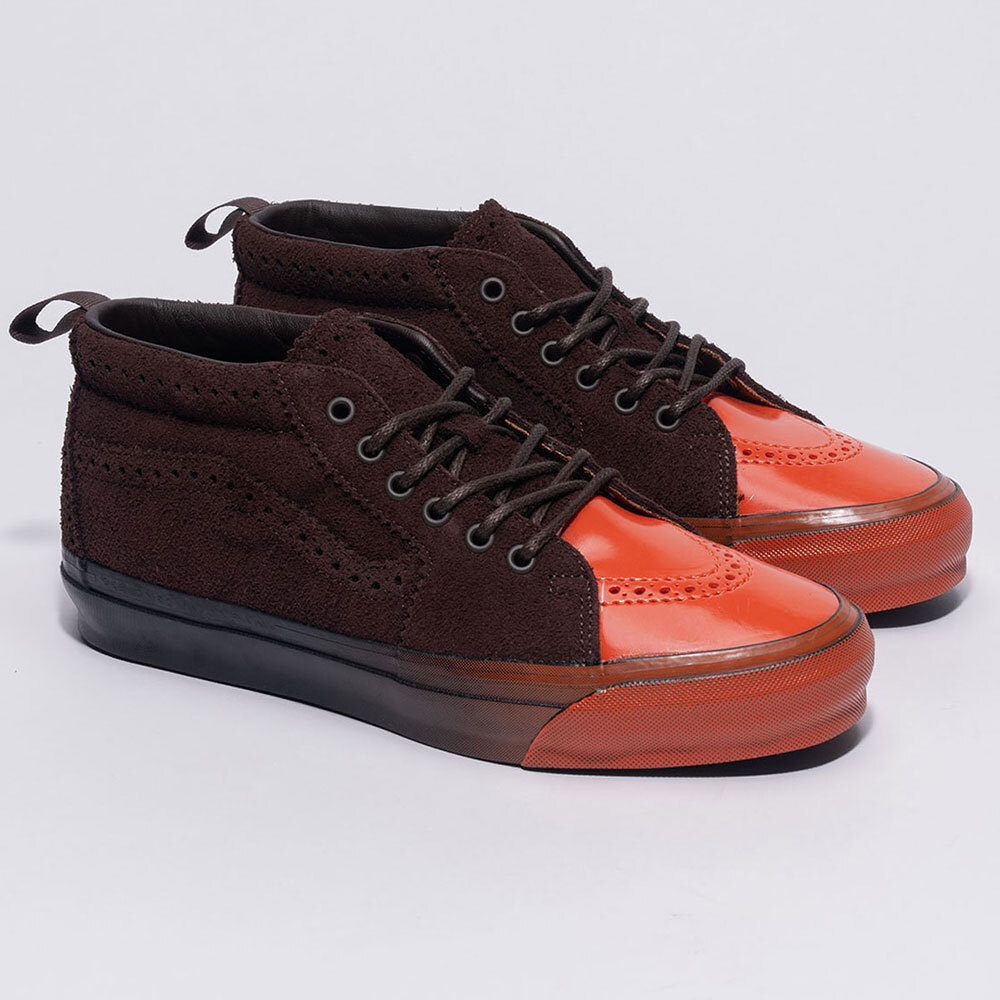 Vans TDC Collection SK8-Mid Reissue 83 Brogue LX Skate Shoes VN000S676CB US 4-13